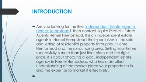 Get The Best Independent Estate Agent in Hemel Hempstead.