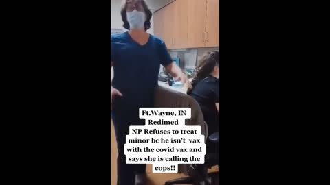 Nurse Refuses To Treat Minor Patient Because He's Not Vaccinated