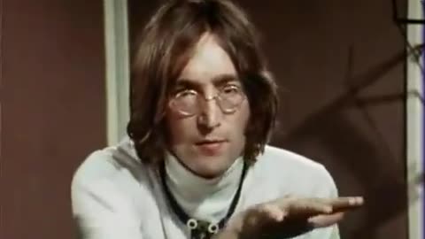 Our Society Is Run By Insane People; John Lennon