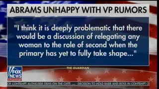 Tucker Carlsons slams Stacey Abrams for her entitlement