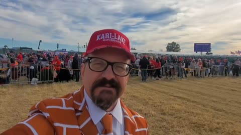 #TrumpRally Florence Arizona. H/C Brick the Suit