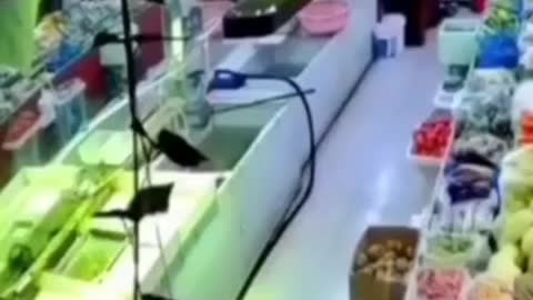 Fish Attempts Escape But Flops | Hilarious Getaway Attempt