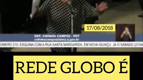 FREIXO É O GAROTO QUERIDINHO DA GLOBO LIXO GOLPISTA! Eu sei que ela é esquerdista mas jogou verdades.