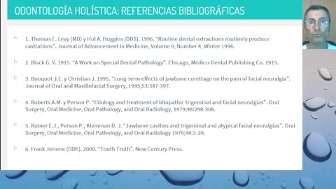 3° charla sobre Odontología Holística: cavidades