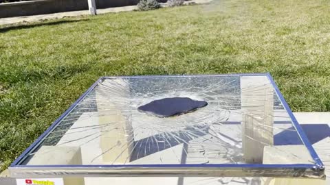 WATCH THIS EXPERIMENT: LAVA VS BULLET PROOF GLASS