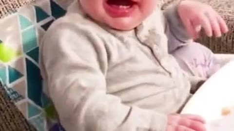 Funny Baby Videos eating fruits