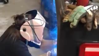 Teach my daughter to Weld