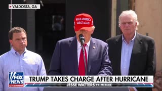 Watters: Trump Shows Up When It Counts, Biden and Harris Hide