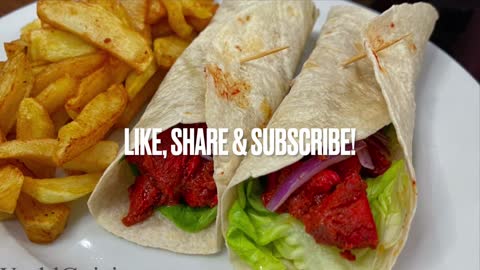 Tandoori Chicken Wraps Easy Chicken Wraps Recipes