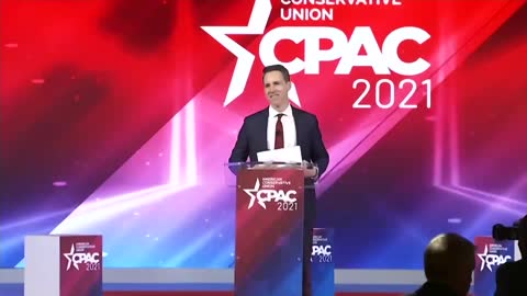 Josh Hawley give powerful speech at CPAC