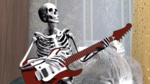 Skeleton guitar 2