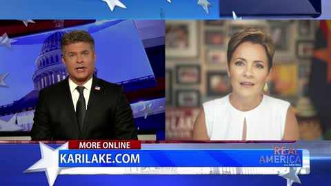 REAL AMERICA -- Dan Ball W/ Kari Lake, Katie Hobbs Refuses To Debate Kari Lake, 9/13/22