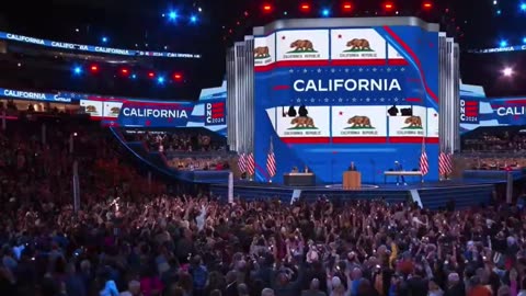 During night 2 of the DNC, California delegates chose to pass