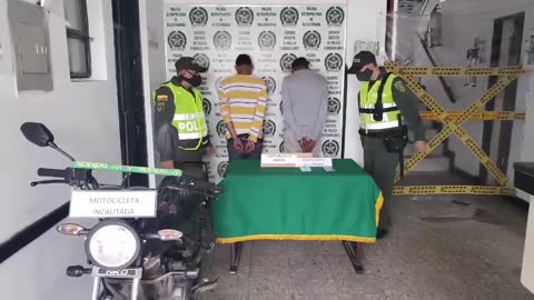 Capturan a presuntos ladrones que tenían azotada la comuna 4 de Floridablanca