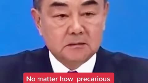 Wang Yi State Councilor and Foreign Minister of the People's Republic of China