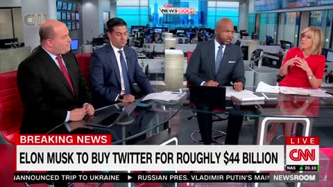 CNN’s Stelter On Twitter Takeover: Do You Actually Want To Join a Party With Total Freedom?