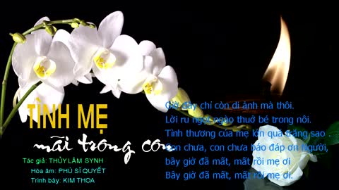 Tình Mẹ Mãi Trong Con - 100 ngày giỗ Mẹ Tôi