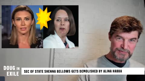 Maines Secretary of state Sheena bellows gets demolished by Trumps Lawyer Alina Habba