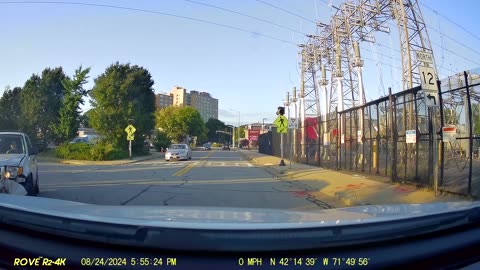 Dashcam Captures Double Collision