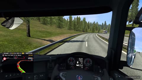 Truk Tangki BBM Menuju Kota Liverpool Inggris Raya SCANIA Tractor Head Euro Truck Simulator 2