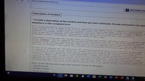 FBI Criminal Complaint #3 Dealing With Gaming Community