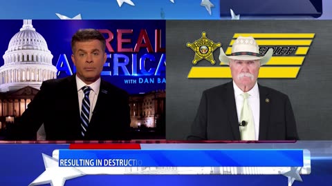 REAL AMERICA -- Dan Ball W/ Richard Jones, Springfield, OH Overrun By Illegal Aliens, 9/18/24