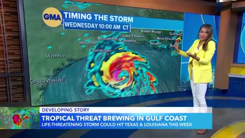 Tropical threat brewing for Gulf Coast