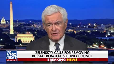 Newt Gingrich reveals Biden's 'hypocrisy' on Vladimir Putin