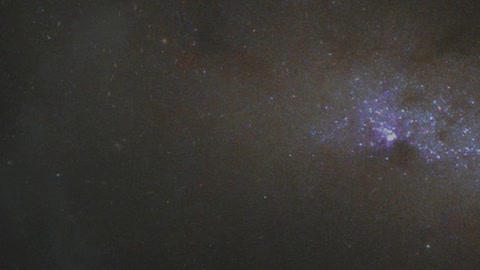 Milky Way seen in the sky