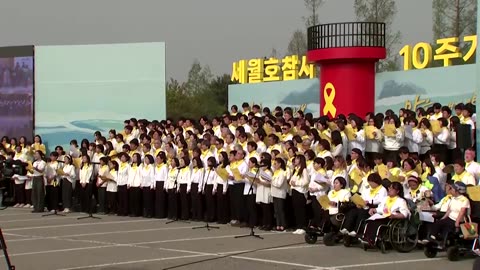 South Korea marks 10 years of Sewol ferry sinking