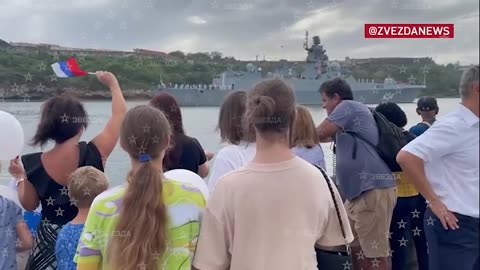 Russian warship near Cuba