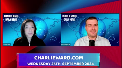 CHARLIE WARD DAILY NEWS WITH PAUL BROOKER & DREW DEMI - WEDNESDAY