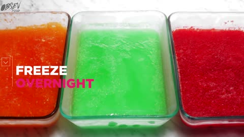 Drunken Jello Snow Cones