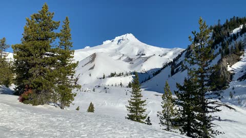 Blinded by the Beauty – White River West Sno Park – Mount Hood – Oregon – 4K