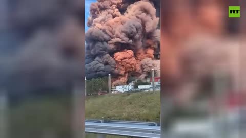 🚨 BioLab Chemical Plant Catches Fire in Conyers, Georgia!