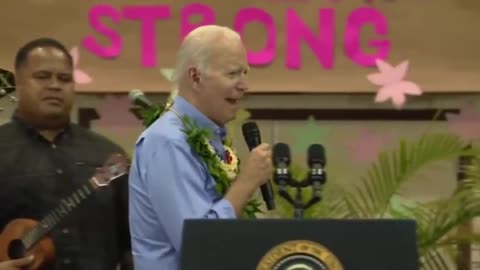 Biden Really Just Compared His House Fire To The Maui Disaster