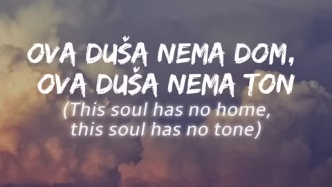 Džanum - Teya dora (Lyrics) - Teya dora dzanum english translation - -moje more-, -my nightmares-