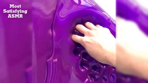 Satisfying Videos with Slime