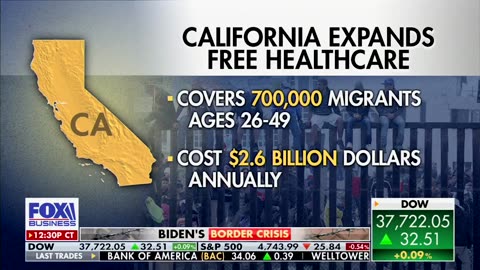 California is now providing free health care benefits for an additional 700,000 illegal immigrants