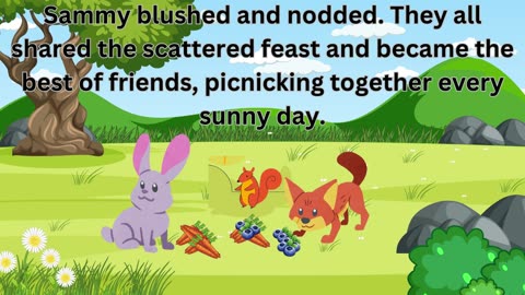 Fox and Rabbit's Picnic Surprise