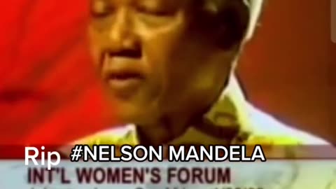 Nelson Mandela spoke the real fact about the USA. Watch it.