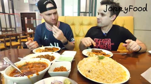 Indian Street Food Tour EXTREME 7 Street Foods in Dubai___ w _Davidsbeenhere