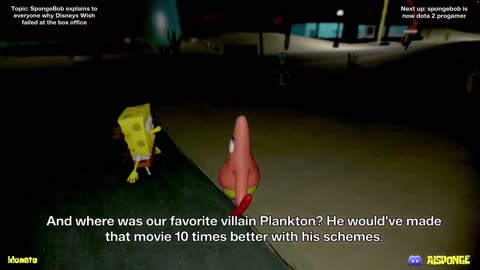 AI Sponge Rehydrated - SpongeBob explains to everyone why Disney's Wish failed at the box office