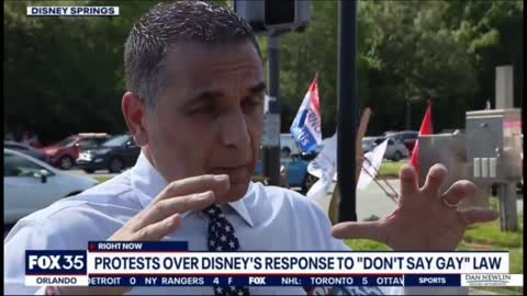 Fox 35 News I was on about Disney's Gay Pedo Stuff