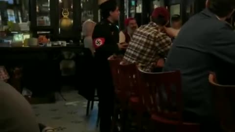 Man gets kicked out of New York City bar for dressing up in a Nazi uniform