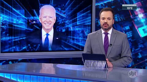 Biden afirma que democracia dos Estados Unidos está sob risco | SBT Brasil (03/11/22)