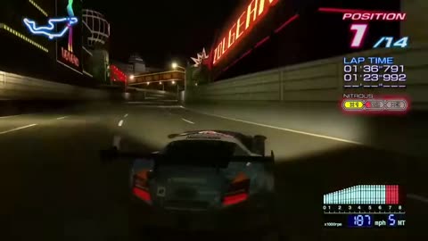 Ridge Racer 6 Basic Route #64 Gameplay(Career Walkthrough)