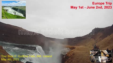 May 4th, 2023 Gullfoss Falls, 846, Iceland