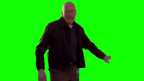 Breaking Bad - Heinsenberg Kicking A Door (Green Screen)