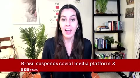 Brazil suspends social media platform X